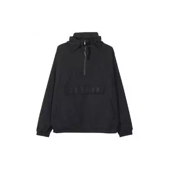 Мужская тканая куртка с капюшоном Air Jordan Sport Dna с половиной молнией, черная CD5729-084 S