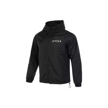 Мужская тканая ветровка Jordan Essential HBR, черные куртки DV7651-011 M