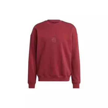 Мужская толстовка Adidas FC Bayern Lifestyle с монохромным логотипом бордового цвета HY3308 L