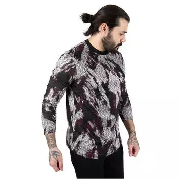 Мужская толстовка DeepSEA с круглым вырезом и лайкрой с рисунком 2303108