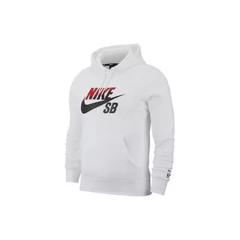 Мужская толстовка для скейтбординга Nike Sb Icon Gradient Logo, белая BV6751-100 M