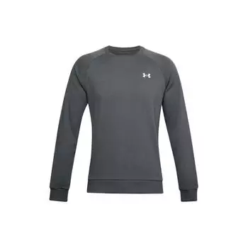 Мужская толстовка из хлопка и флиса Under Armour Rival, серая 1357104-012 L