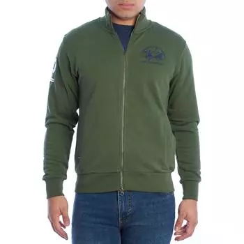 Мужская толстовка на молнии стандартного кроя TMF300-FP221 S зелёный
