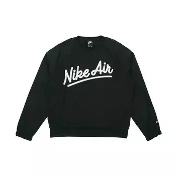 Мужская толстовка Nike Air Fleece Crew, черная BV5188-010 XL