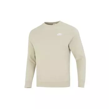 Мужская толстовка Nike Nsw Club Crew Ft цвета хаки BV2667-206 XL