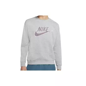 Мужская толстовка Nike Sportswear French Terry Crew темно-серая CU4508-063 XL