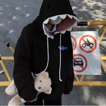 Мужская толстовка с длинным рукавом и принтом на весну и осень, пуловер с капюшоном, индивидуальный дизайн топа 3XL чёрный