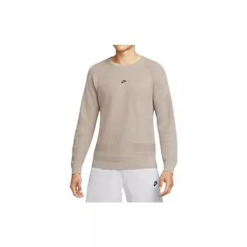 Мужская толстовка с длинным рукавом Nike с круглым вырезом, коричневая DN3618-087 XXL