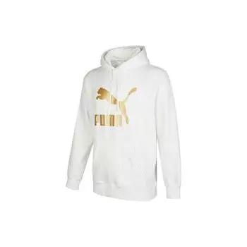 Мужская толстовка с длинным рукавом Puma Logo Printed Белый 537678-02 M