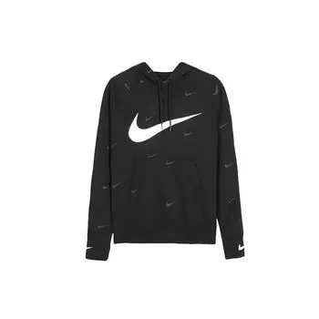 Мужская толстовка с флисовой толстовкой Nike NSW Swoosh черная DA0111-010 XL