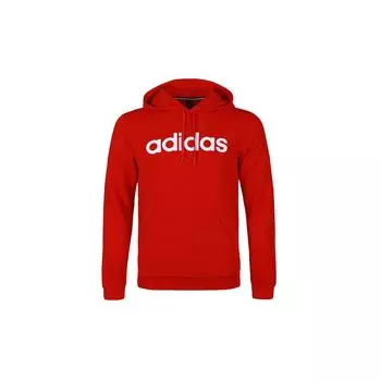 Мужская толстовка с капюшоном Adidas NEO Essential Logo красная GJ8919 L