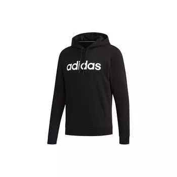 Мужская толстовка с капюшоном Adidas Neo Essential Logo черная FP7432 L