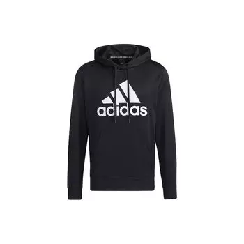 Мужская толстовка с капюшоном Adidas с большим логотипом, черная GN0827 M