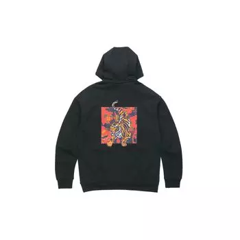 Мужская толстовка с капюшоном Adidas Tiger Print, черная GG0775 S