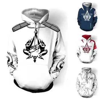 Мужская толстовка с капюшоном Assassin s Creed, мужские модные пуловеры S красный