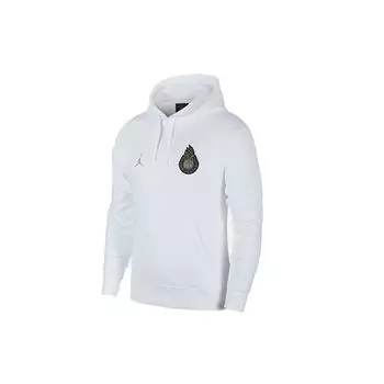 Мужская толстовка с капюшоном для баскетбола Jordan Legacy, белая CJ9093-100 XXXL