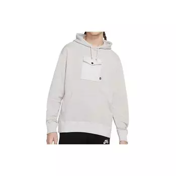 Мужская толстовка с капюшоном для скейтборда Nike SB дико-серая CK5132-078 XL