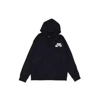 Мужская толстовка с капюшоном для скейтборда Nike SB Icon, черная CW7065-010 XXL