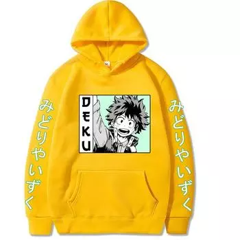 Мужская толстовка с капюшоном Himan College Cartoon Harajuku S красный