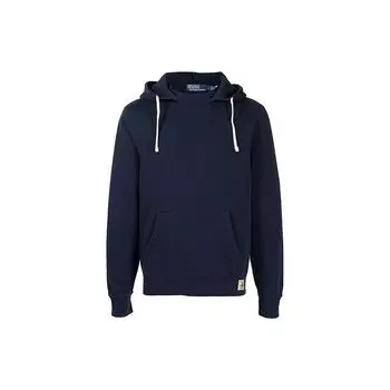 Мужская толстовка с капюшоном и длинным рукавом Polo Ralph Lauren Logo Drawstring, синяя 710850865-003 XS