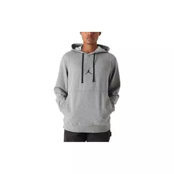 Мужская толстовка с капюшоном и длинными рукавами Jordan Dri-Fit Air Solid с логотипом, серая DA9860-091 XL