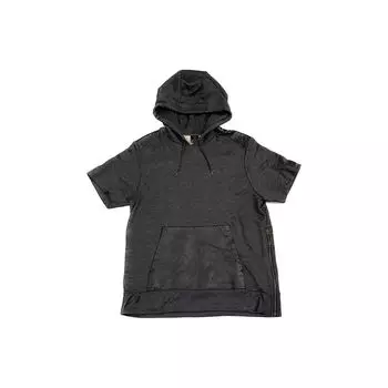 Мужская толстовка с капюшоном и короткими рукавами Jordan Colorblock, черные 657923-032 XXL