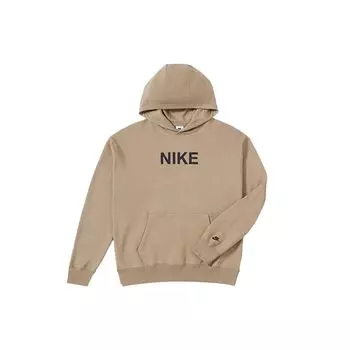 Мужская толстовка с капюшоном и логотипом Nike Alphabet, топы цвета хаки FQ7269-247 M