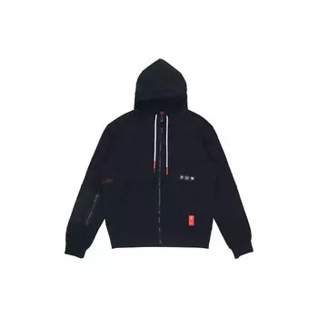Мужская толстовка с капюшоном и молнией во всю длину Nike, черные CK6742-010 M