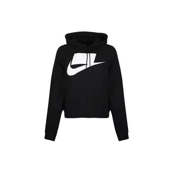 Мужская толстовка с капюшоном и шнурком с логотипом Nike Sportswear NSW French Terry, черная AR4855-010 XXL