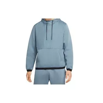 Мужская толстовка с капюшоном на флисовой подкладке Nike Sportswear Just Do It озоново-синего цвета CU4102-031 S