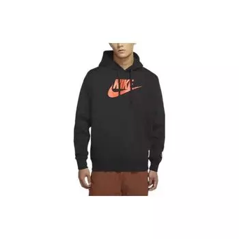 Мужская толстовка с капюшоном Nike Alphabet Logo Print, черная DR7830-010 L