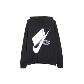 Мужская толстовка с капюшоном Nike Essential Logo черная CJ5049-010 M