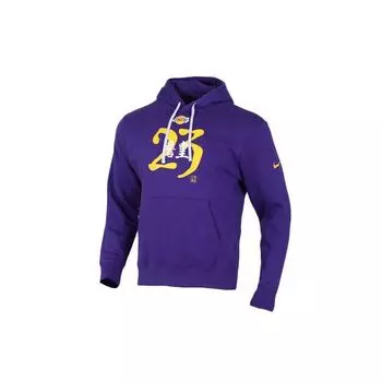 Мужская толстовка с капюшоном Nike Lakers LeBron James фиолетового цвета CU2932-547 L