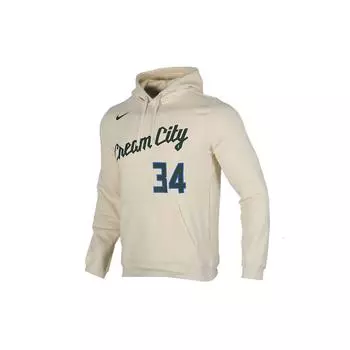 Мужская толстовка с капюшоном Nike Milwaukee Bucks NBA, цвет «кошачий глаз», коричневый CN5749-280 S
