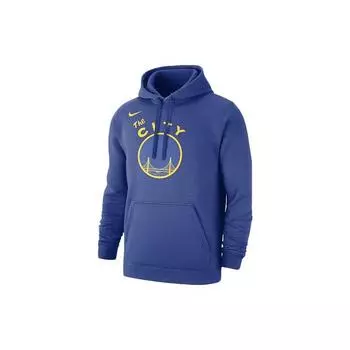 Мужская толстовка с капюшоном Nike НБА на флисовой подкладке, синяя, CI4521-495 S