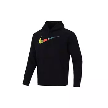 Мужская толстовка с капюшоном Nike NSW BB с логотипом Swoosh Brand Riff, черная DM2395-010 XL