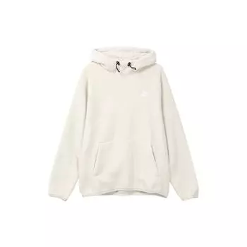 Мужская толстовка с капюшоном Nike Sportswear Sport Essentials+ с флисовой подкладкой бежевого цвета DD5014-072 L