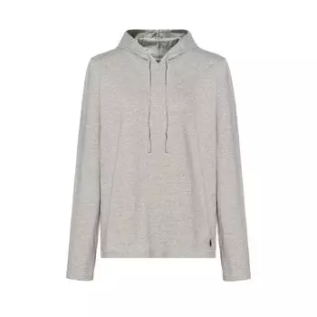 Мужская толстовка с капюшоном Polo Ralph Lauren Logo Вышитый однотонный серый 714844760-002 L