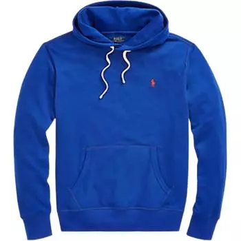 Мужская толстовка с капюшоном Polo Ralph Lauren Logo Embroidered Hoodie Blue 710766778-001 XS