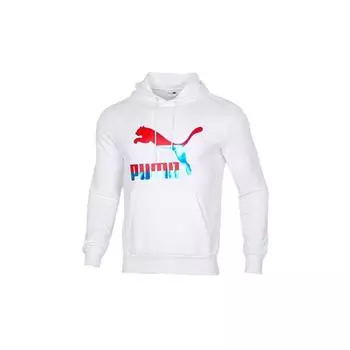 Мужская толстовка с капюшоном Puma Casual Sports Белая 599300-02 S