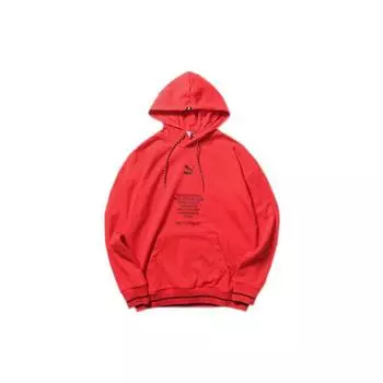 Мужская толстовка с капюшоном Puma TFS Logo Print Красный 597340-11 L