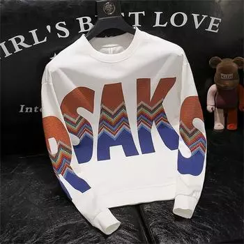 Мужская толстовка с капюшоном с 3D-графикой, повседневная толстовка с капюшоном, весенняя свободная одежда, свободный пуловер Harajuku S