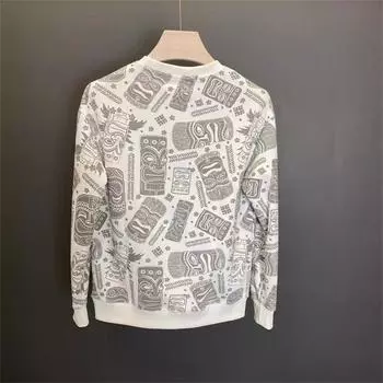 Мужская толстовка с капюшоном с 3D-графикой, повседневная толстовка с капюшоном, весенняя свободная одежда, свободный пуловер Harajuku S