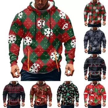 Мужская толстовка с капюшоном с принтом, кардиган на молнии с карманом на рукаве, мужская спортивная повседневная толстовка большого размера XXXL