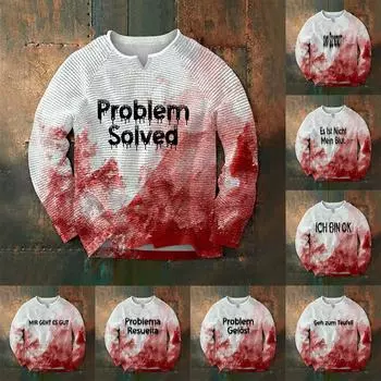 Мужская толстовка с капюшоном свободного кроя с принтом кукурузного зерна и круглым вырезом L чёрный