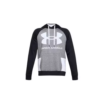 Мужская толстовка с капюшоном Under Armour DFO Rival Colorblock Training Серая 1357451-035 L