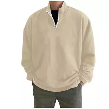 Мужская толстовка с капюшоном в стиле ретро с длинным рукавом, топы, куртка, верхняя одежда M хаки