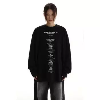 Мужская толстовка с капюшоном весной и осенью, свободная и модная универсальная куртка с буквенным принтом, мужская толстовка с длинными рукавами, повседневный топ M чёрный