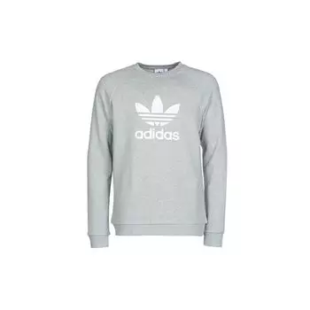 Мужская толстовка с круглым вырезом Adidas Originals Trefoil, светло-серая CY4573 M