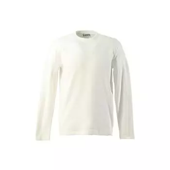 Мужская толстовка с круглым вырезом белая